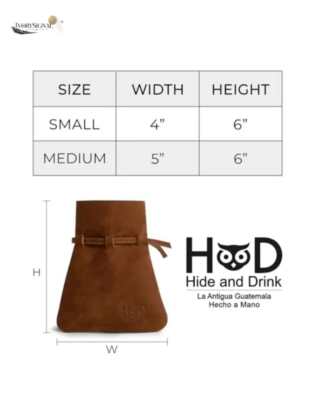 Handmade Leather Drawstring Coin Pouch for Men Women Cosplay